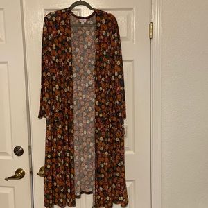 Lularoe Sarah duster cardigan.  Size XL.  NWT